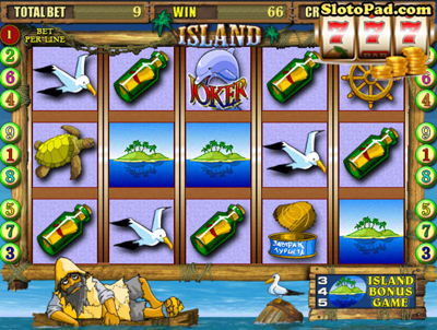 бесплатный игровой автомат island
