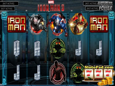 играть в игровой автомат iron man 3