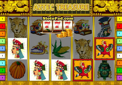 игровой автомат Aztec treasure бесплатно